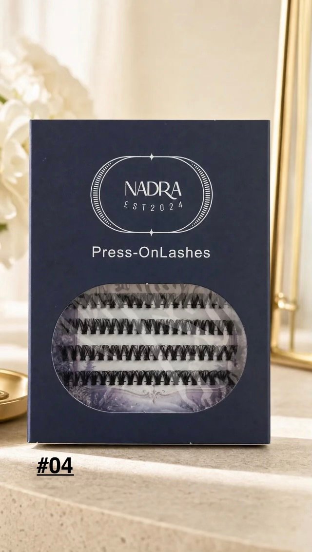 Press-on lashes