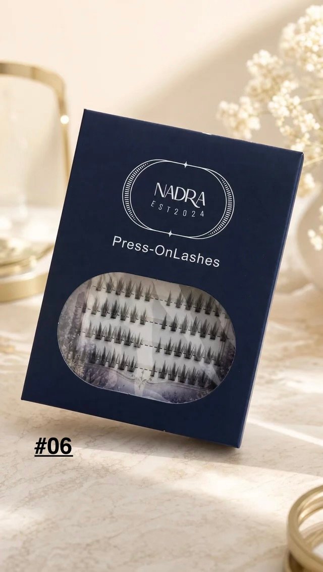 Press-on lashes