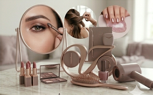 Full service (makeup + hair + nails)